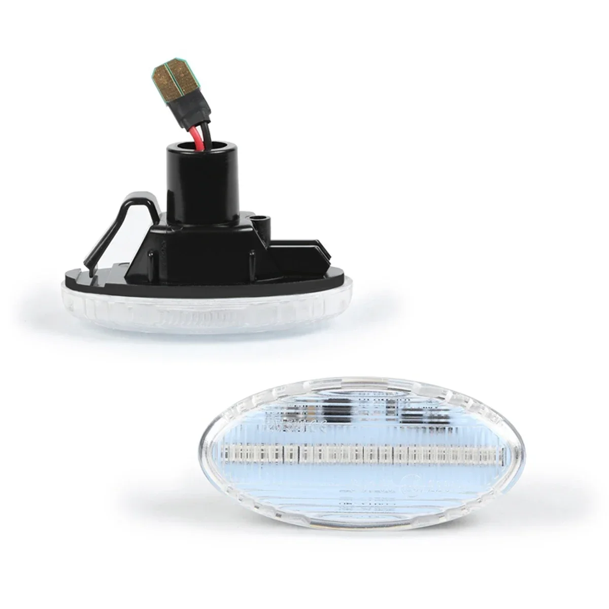 1 Par de Luzes LED Dinâmicas para Marcador Lateral com Sinal de Direção Sequencial para Carros Mazda 2 3 5 6 BT-50 MPV 2000-2013