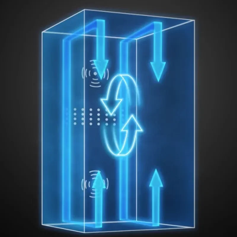 Sigarenkast Constante temperatuur en vochtigheid Intelligente variabele frequentie Huishoudelijke wijnkast met constante temperatuur