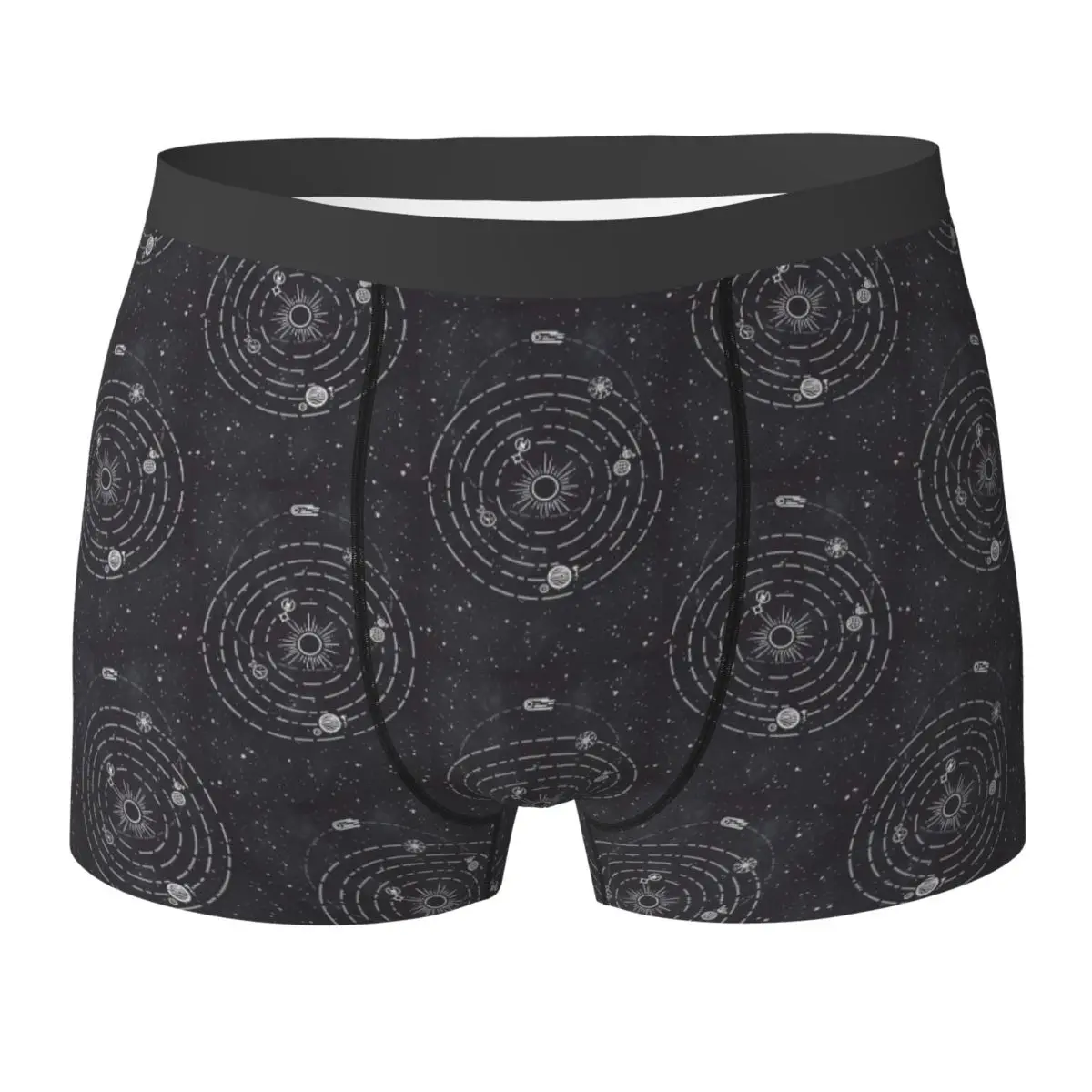 Boxer Underpants Shorts Outer Wilds Solar System Panties Male Comfortable Underwear for Homme Man Boyfriend Gifts