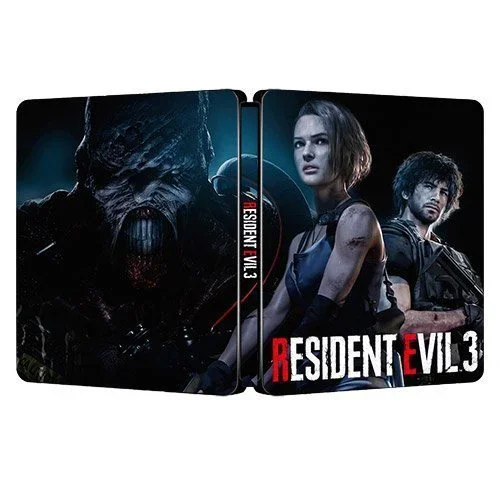 Resident Evil 3 Classic Edition Steelbook ONi Fantasy Box (disque de jeu non inclus)