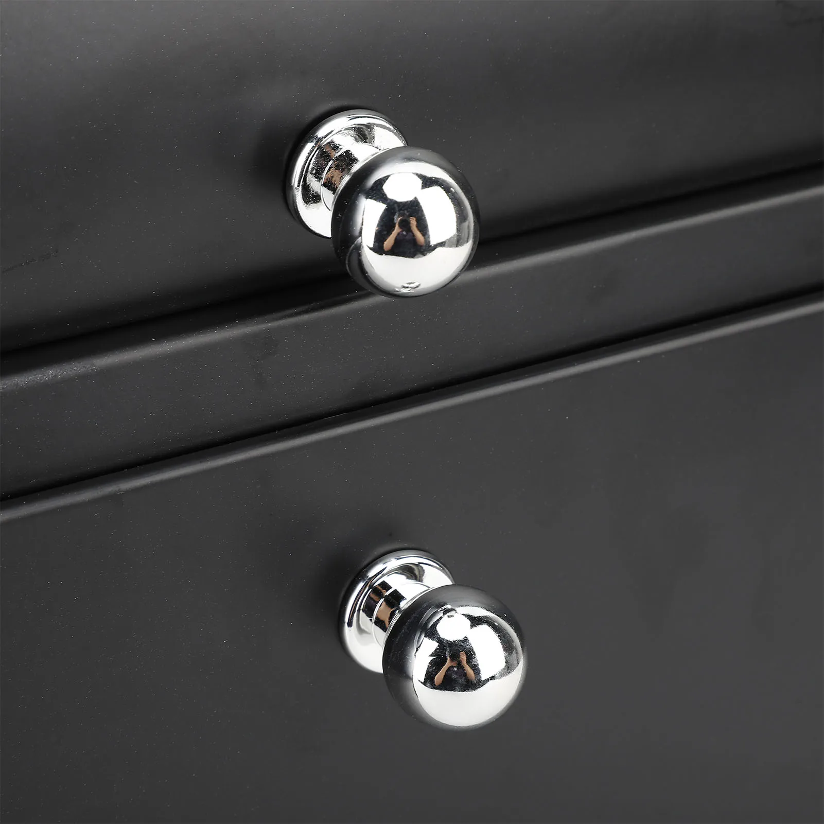 Bread Storage Box Double Layer Metal Bread Box Black Stylish Multifunctional Carbon Steel Space Saving for Bedroom for Kitchen