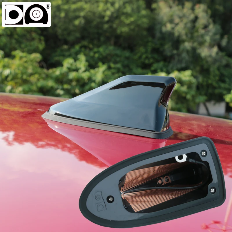 Universal Waterproof Shark Fin Antenna Auto Radio Signal Aerial Car Styling Signal Reception Suitable For Most of Car Models