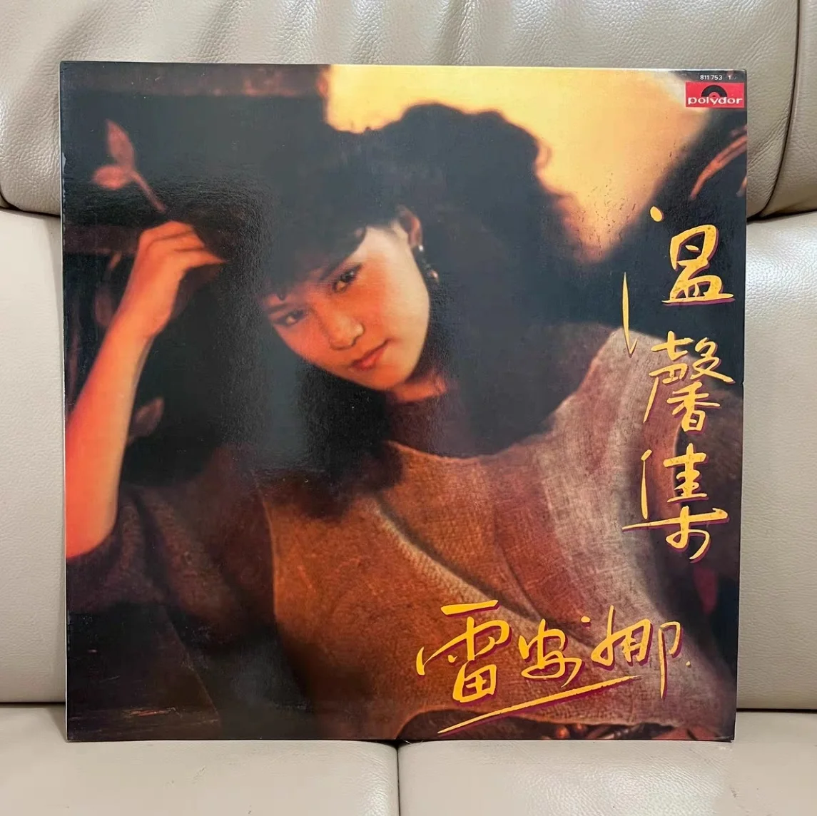 Old 33 RPM 12 inch 30cm 1 Vinyl Record LP Disc Collection China Pop Music Cantonese Female Singer Annabelle Louie Classical Song