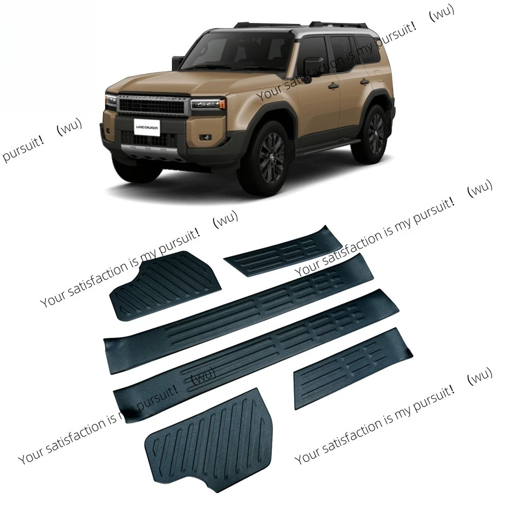 

Suitable for Toyota 24 Prado modified built-in threshold bar, overbearing LC250 special welcome pedal decoration
