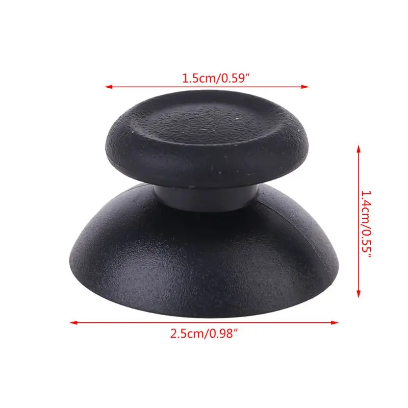 Duimknoppen Duimstok Compacteerbaar met zwarte bediening 10 stuks voor buitenreizen Camping Draagbare gadget