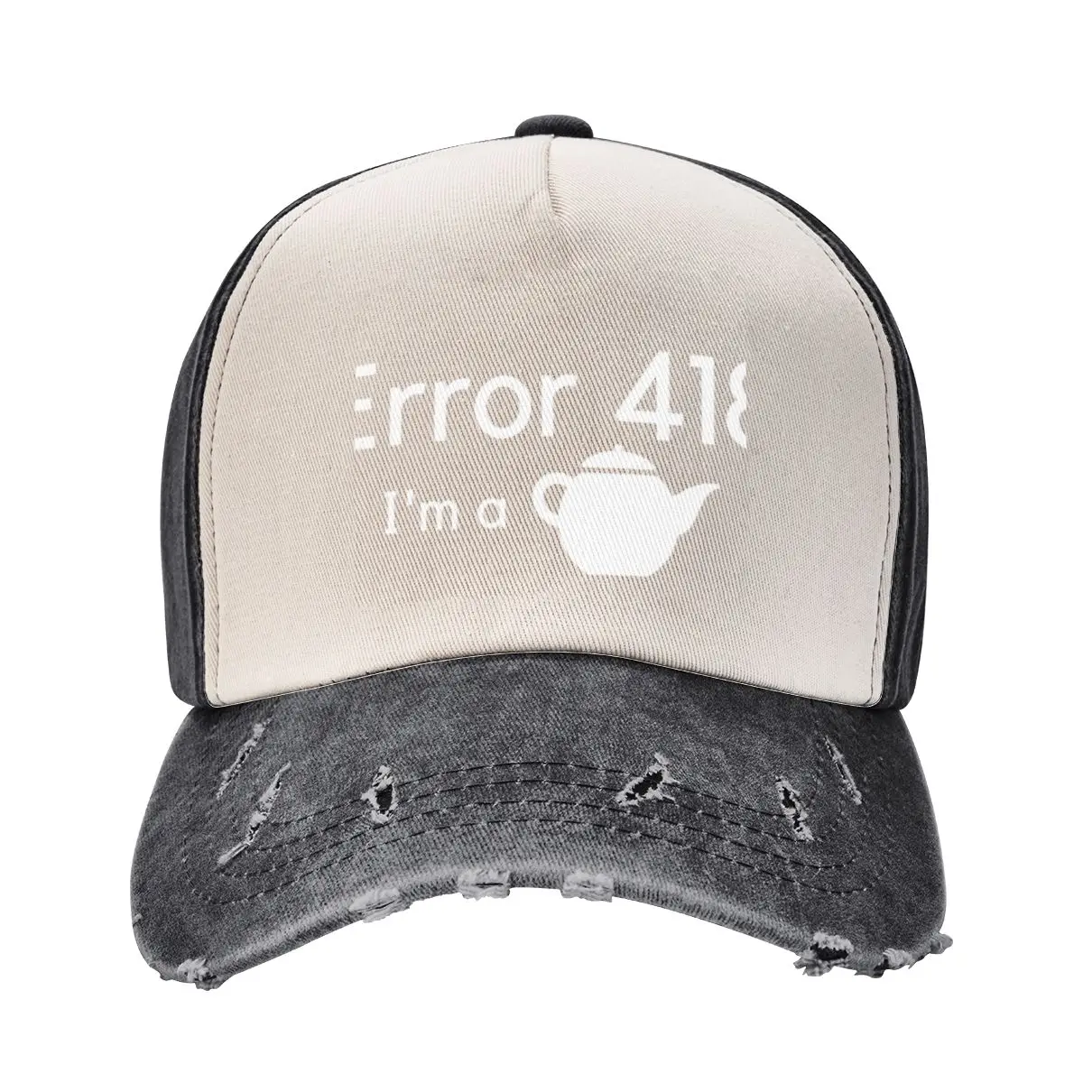 

Error 418 Baseball Cap Hat Man For The Sun Rugby Fashion Beach Girl'S Hats Men's