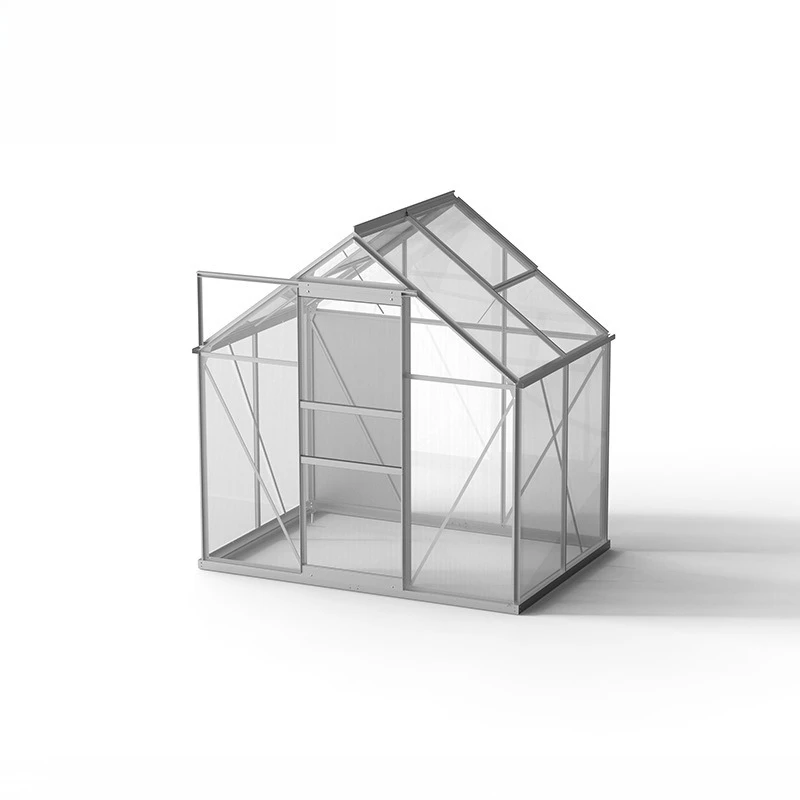 Spot small household greenhouse flower room vegetable greenhouse aluminum alloy skeleton greenhouse removable vegetable insulati