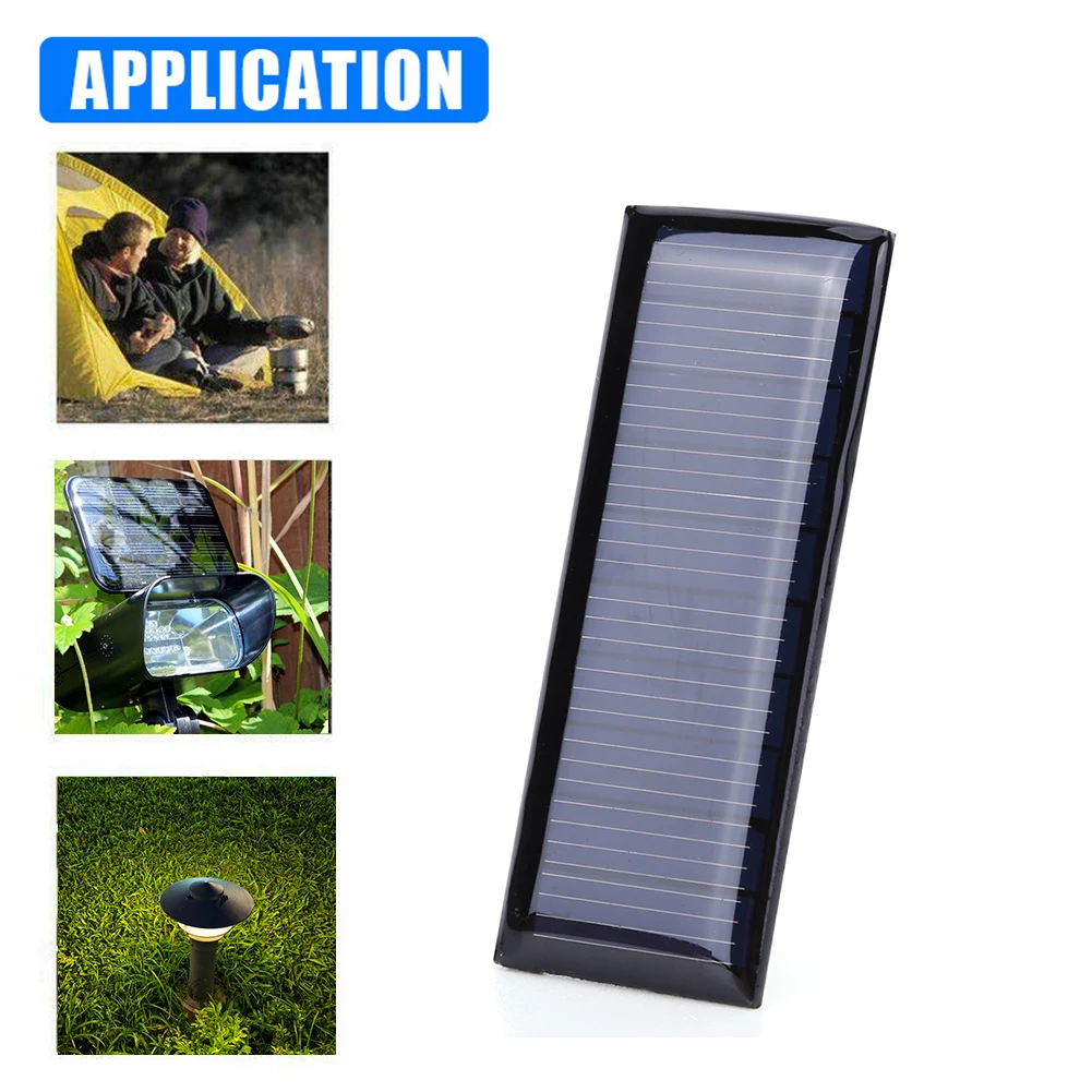 1/2 قطعة لوحة الطاقة الشمسية الصغيرة 5 فولت 0.23 واط 45MA شاحن البطارية الشمسية 58*23 مللي متر البولي سيليكون ل 3.7 فولت الشمسية/LED ضوء #4