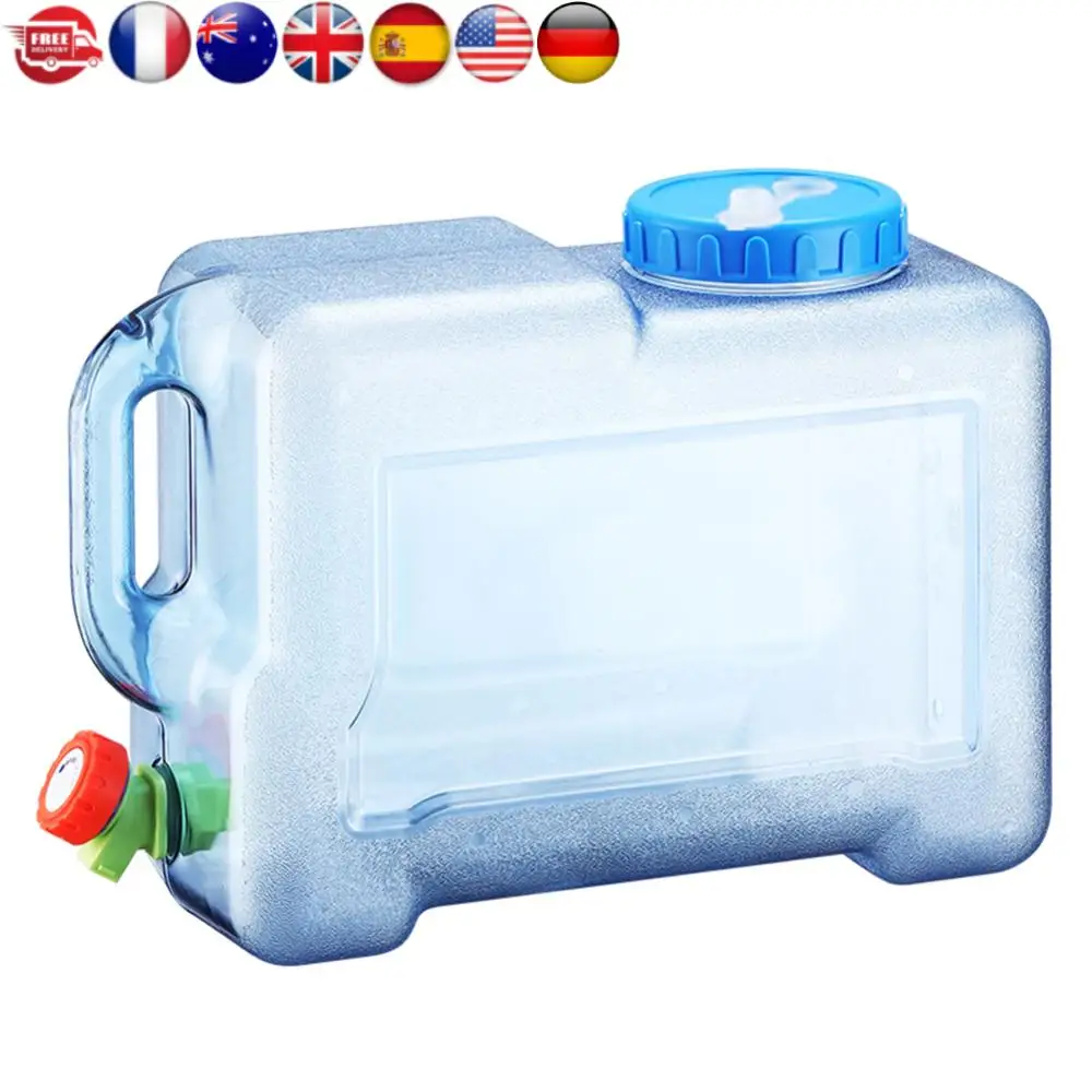 

Ведро для воды емкостью 12 л, портативный контейнер для чистой воды с краном для кемпинга, пешего туризма, пикника, автомобиля