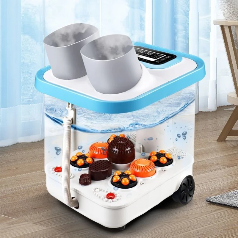 

Электрическая машина для педикюра с постоянной температурой, фумигация, ванна для ног, спа для ног, автоматический тепловой массаж, машина для ванны для ног, сауна, 220 В