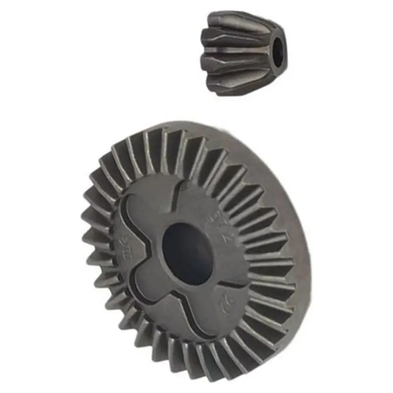 Spiral Bevel Gear Set Straight Teeth Tooth For GWS6-100 Angle Grinder Power Tool Angle Grinder Gear