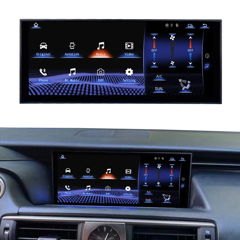 For le-xus IS IS200T IS250 IS300 RC300 RC350 RC200t 2013 2014 2015 2016 2017 Built-in Carplay Android AUTO Linux Screen STOCK