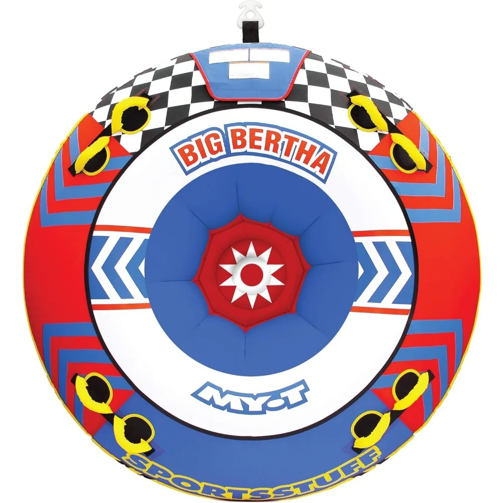 أنبوب قابل للنفخ متعدد الراكب للأنشطة المائية مع ميزة توصيل سريعة وسطح نايلون متين #2