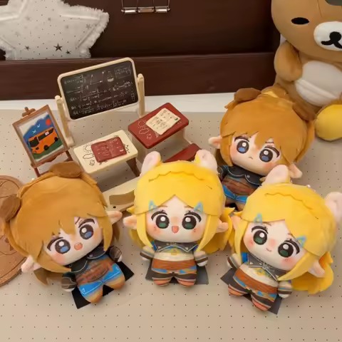 10cm The Legend of Zelda Link Peripheral Cotton Doll Plush Toy Bag Pendant Fan Collection Gift Birthday Holiday Gift