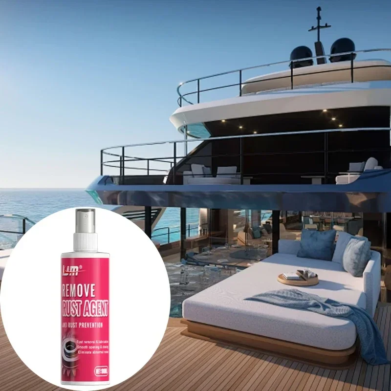 3.38oz LIM Remove Rust Agent Spray - مزيل صدأ سريع المفعول للسيارات والقوارب والمطابخ والحمامات - حماية متعددة الأسطح