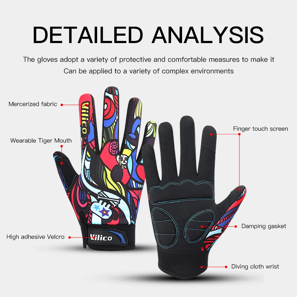Halloween Gloves Makeup Props Halloween Supplies Naturalness Skull Ghost Claw Gloves Festival Products cycling padded gloves