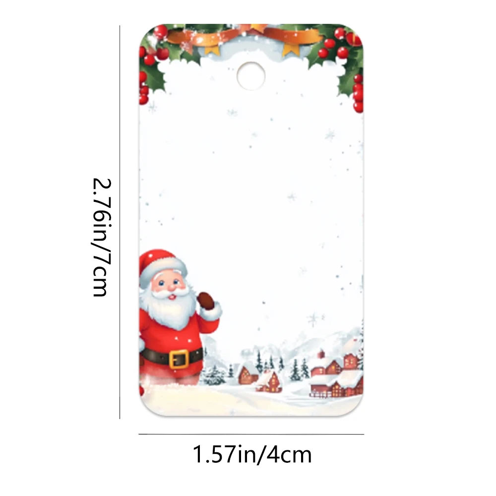 40шт, рождественские бирки, подарочные этикетки, украшения для вечеринок, сделай сам, упаковочные украшения, поздравительные открытки, праздничные открытки, джутовый шпагат