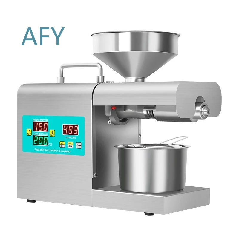 304 Stainless Steel Oil Press for Household Use Automatic Frying Machine for Medium Small Commercial Kitchen Food Processing