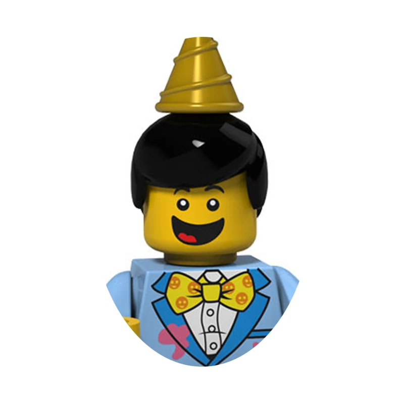 

Single Cartoon Assemble Building Blocks Animal Birthday Cake Flower Girl Brick Mini Action Figures Accessories Toys