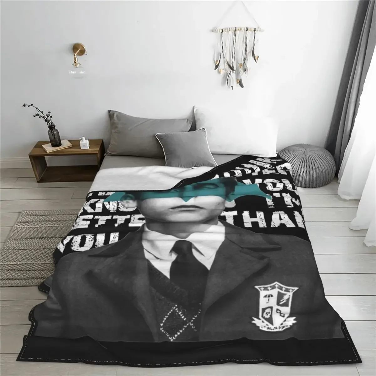 Umbrella Academy I Know I\'m Better Than You Blanket Number 5 Plush Funny Breathable Throw Blankets for Coverlet Decoration