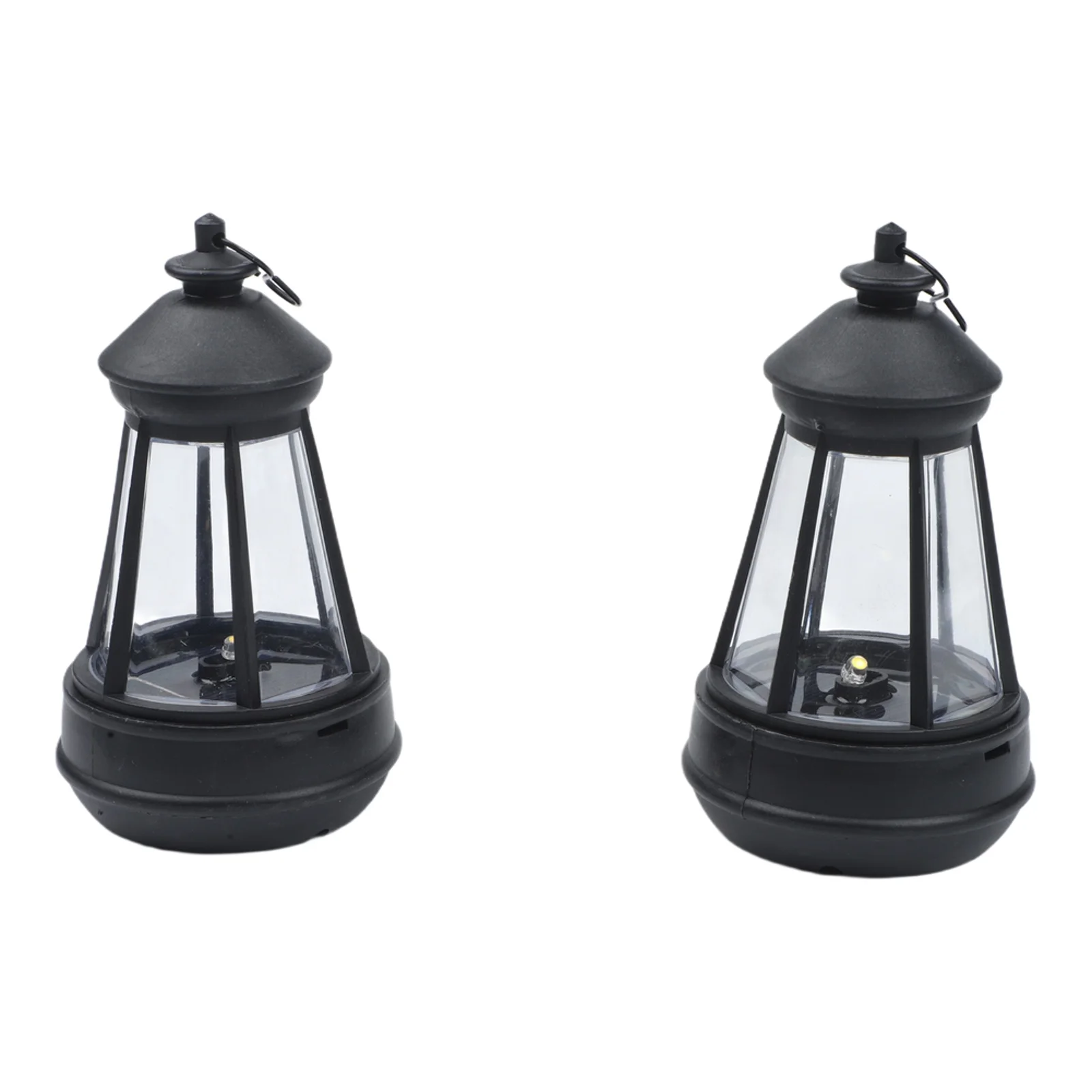 Compact for solar Lantern Replacement Set for Outdoor Statues with Polycrystalline Silicon Panel and Hook Mounting