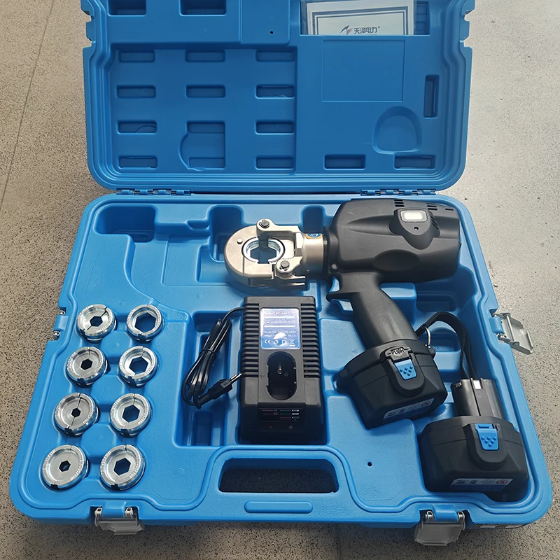 BC-706/22 Professional Hydraulic Crimping Pliers Factory OEM 60kN Battery Powered Tool For Cable Lugs Connectors