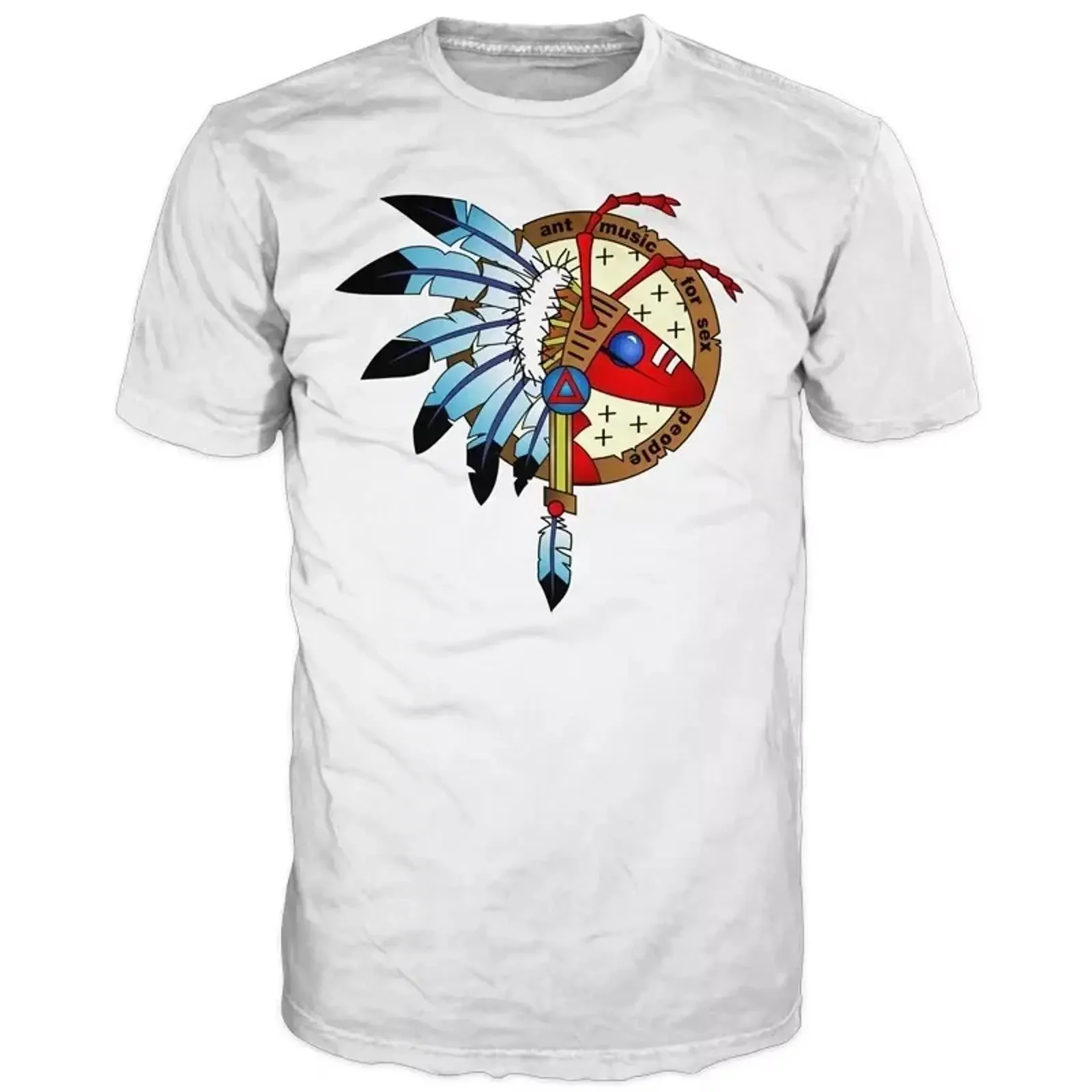 Adam and The Ants Music for people Fan T Shirt Full Size S 5XL Image 1 of 3 vintage Washed Comfortable Slightly fashion Stylish