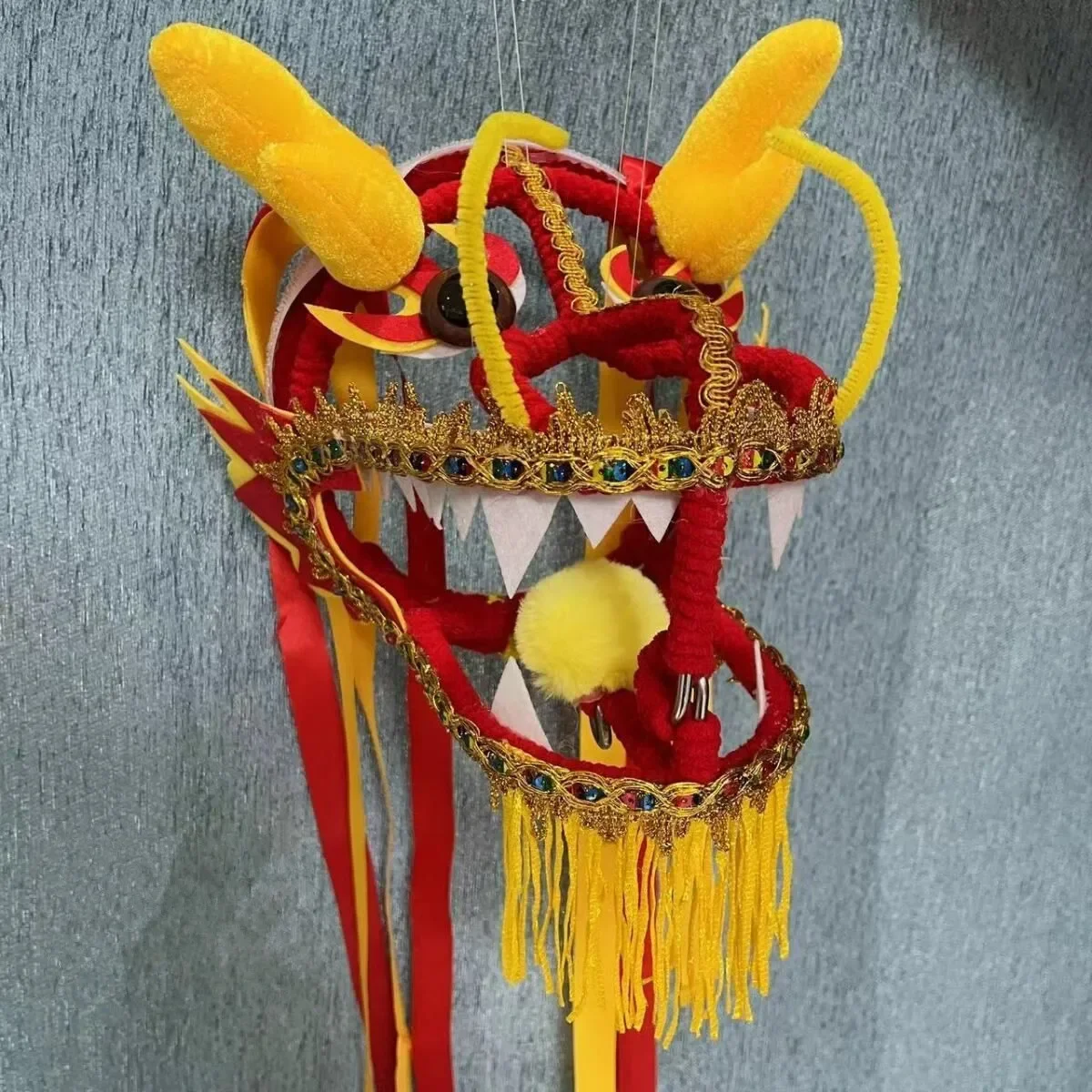 8 متر أحمر صيني تقليدي أداء رقص التنين كرنفال السنة الجديدة الاحتفال عيد الميلاد الرقص اللياقة البدنية اكسسوارات قابل للغسل #2