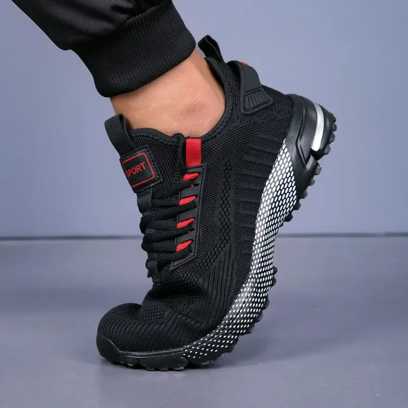 

Men's Sneakers Male Tennis Shoes Breathable Mesh Men Casual Shoe Outdoor Non-Slip Sports Walking Lightweight Zapatos Para Hombre