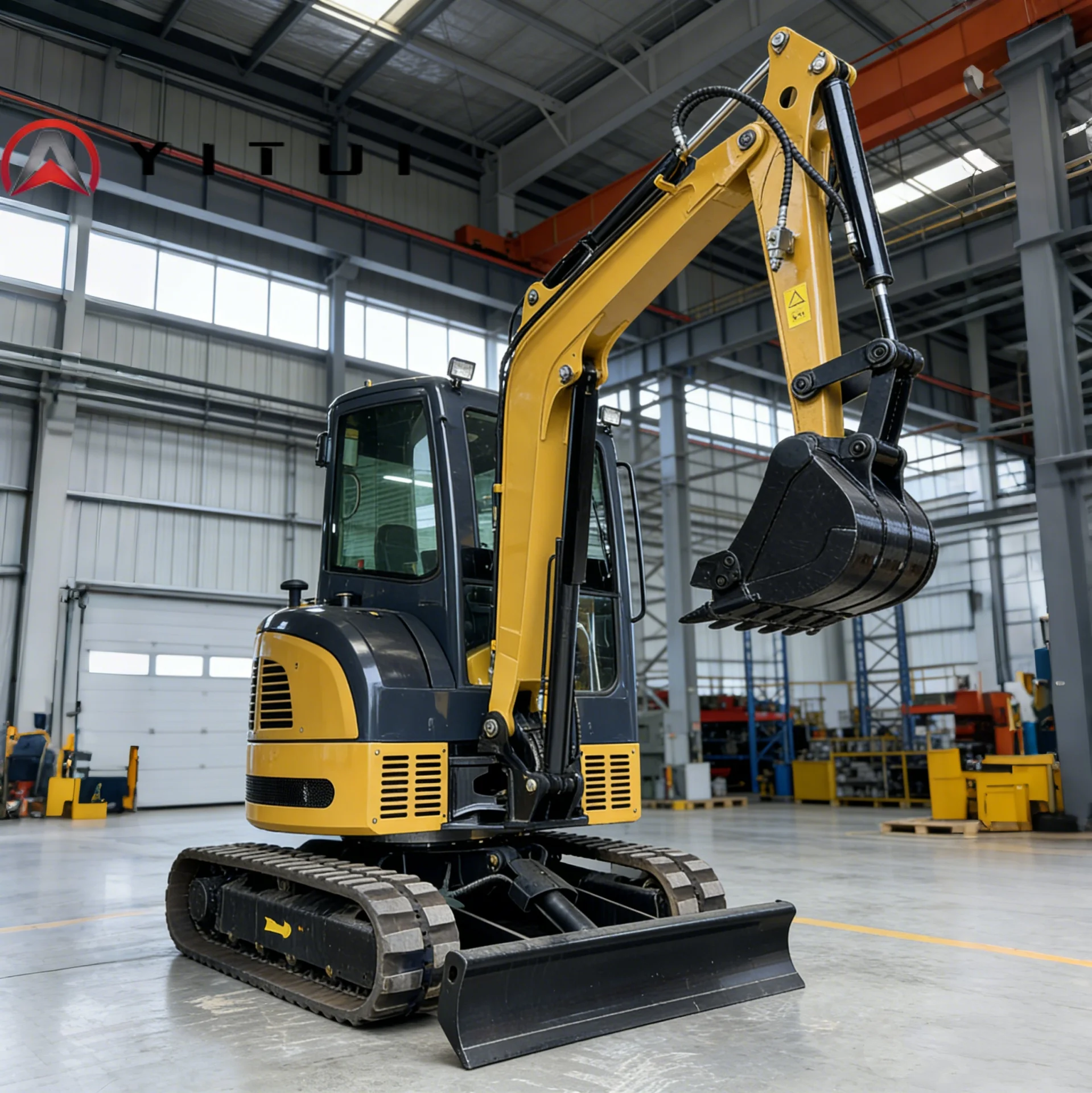 Customized 3.5 Ton Mini Excavator High Tonnage Small Digger Euro 5 Multifunctional Small-Scale Engineering EPA - view 5