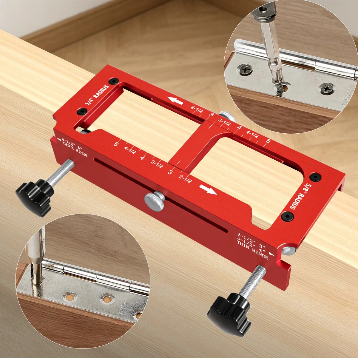 2 in 1 Hinge Drilling Fixture - Woodworking Class review and price