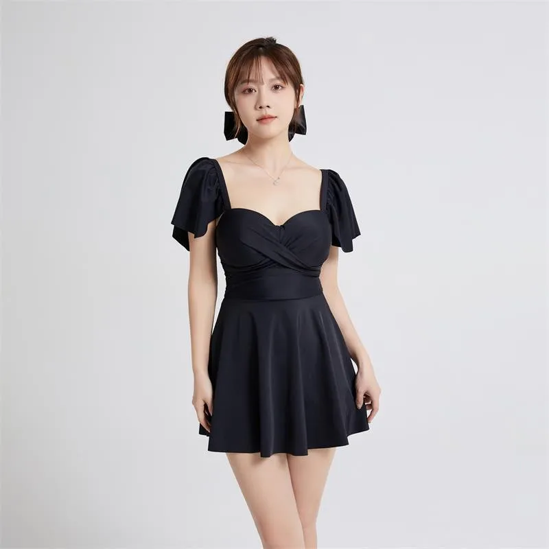 

Women's One-Piece Swimsuit Thermal Spring Version Fly Sve Bal Design with Steel Support Conceals Belly Ideal for Toil...