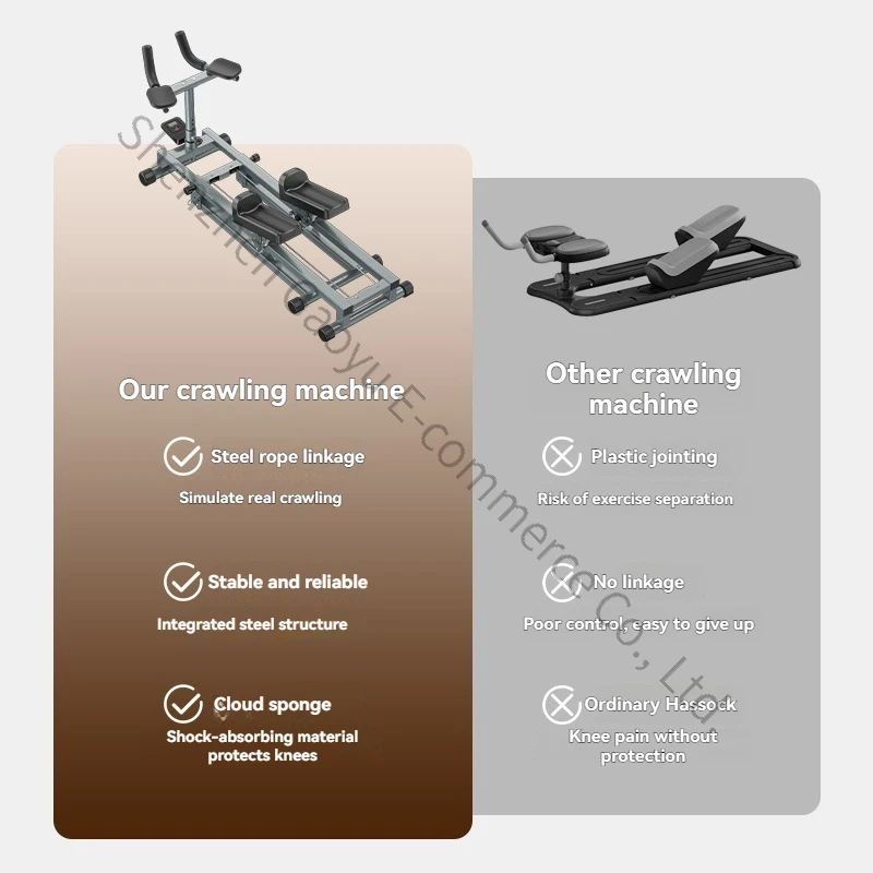 Mountaineer 3-in-1 Fitness Crawling Machine Indoor Sports Exercise Climbing Machine Waist Twist Machine Belly and Buttocks
