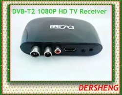 New DVB-T2 Tuner Receiver HD 1080P Satellite Decoder TV Tuner DVB T2 DVB USB Built-in Russian Manual For Monitor Adapter