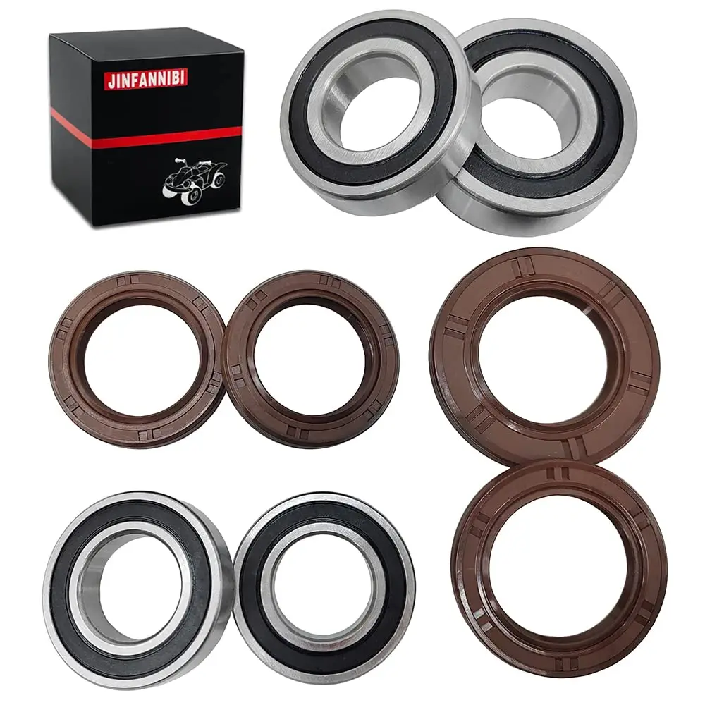 

Front Rear Wheel Bearings & Oil Seals Kit for Yamaha YZ125 YZ250 YZ426F YZ450F WR400F WR426F WR450F