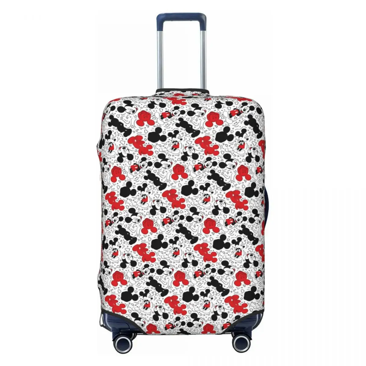

Custom Mickey Mouse Suitcase Cover Washable Luggage Protective Covers for 18-32 inch