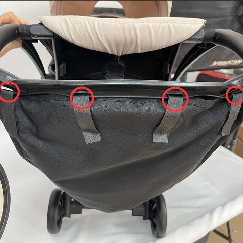 Stroller Shopping Basket 1:1 Material Large Size Storage Under-seat Storage Bag for Yoyo+ Yoyo2 Stroller Accessories Diaper Bag