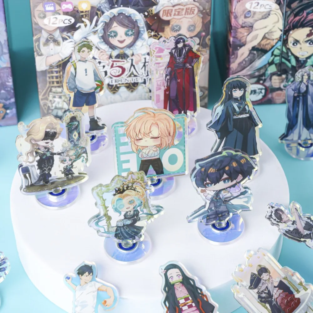 悪魔特効アクリル回転スタンドモデル竈門禰豆子時透無一郎アニメかわいいファインデスクトップ飾り装飾おもちゃギフト
