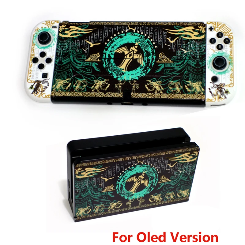 

Switch Oled Case for Zelda Tears Of The Kingdom Hard PC Protective Cover Shell For Nintendo Switch Oled Console Case Accessories