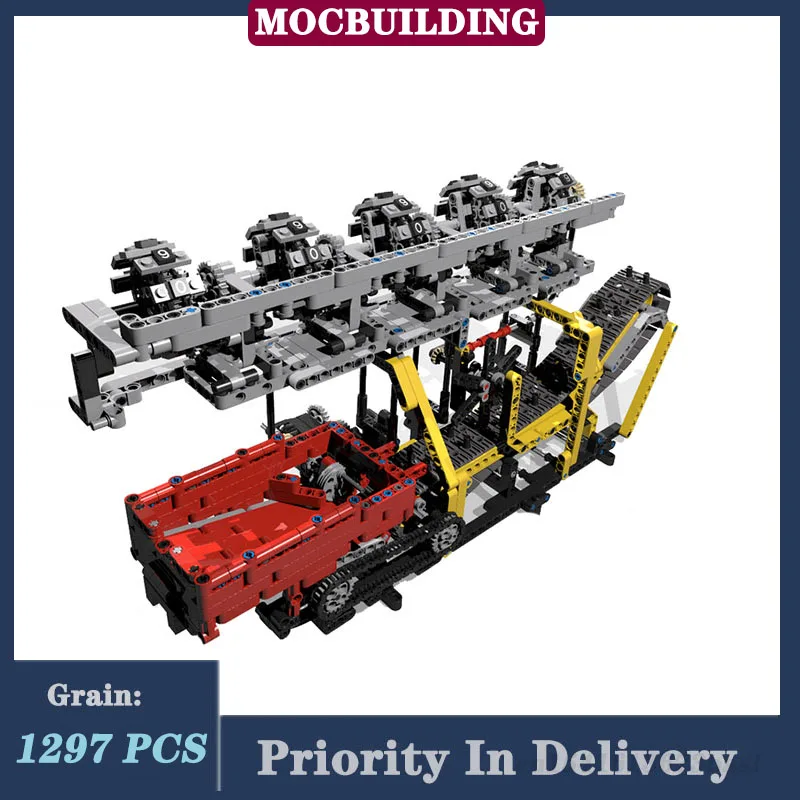 

GBC Counter Module MOC Building Blocks Technology Ball Bricks Puzzle Collection Children's Toys Gifts