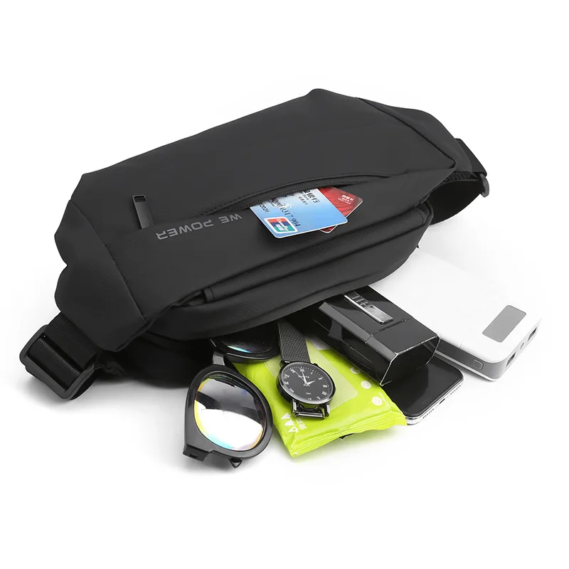 Men Waist Bag Pack Purse Casual Large Phone Belt Bag Pouch Women\'s Travel Phone Bag Fanny Bag Sports Running Cycling Pack
