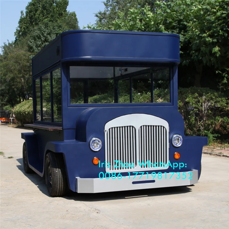 전원 없는 패스트 푸드 모바일 주방 트레일러, 저렴한 음식 트레일러, 렌트 푸드 샵 푸드 키오스크