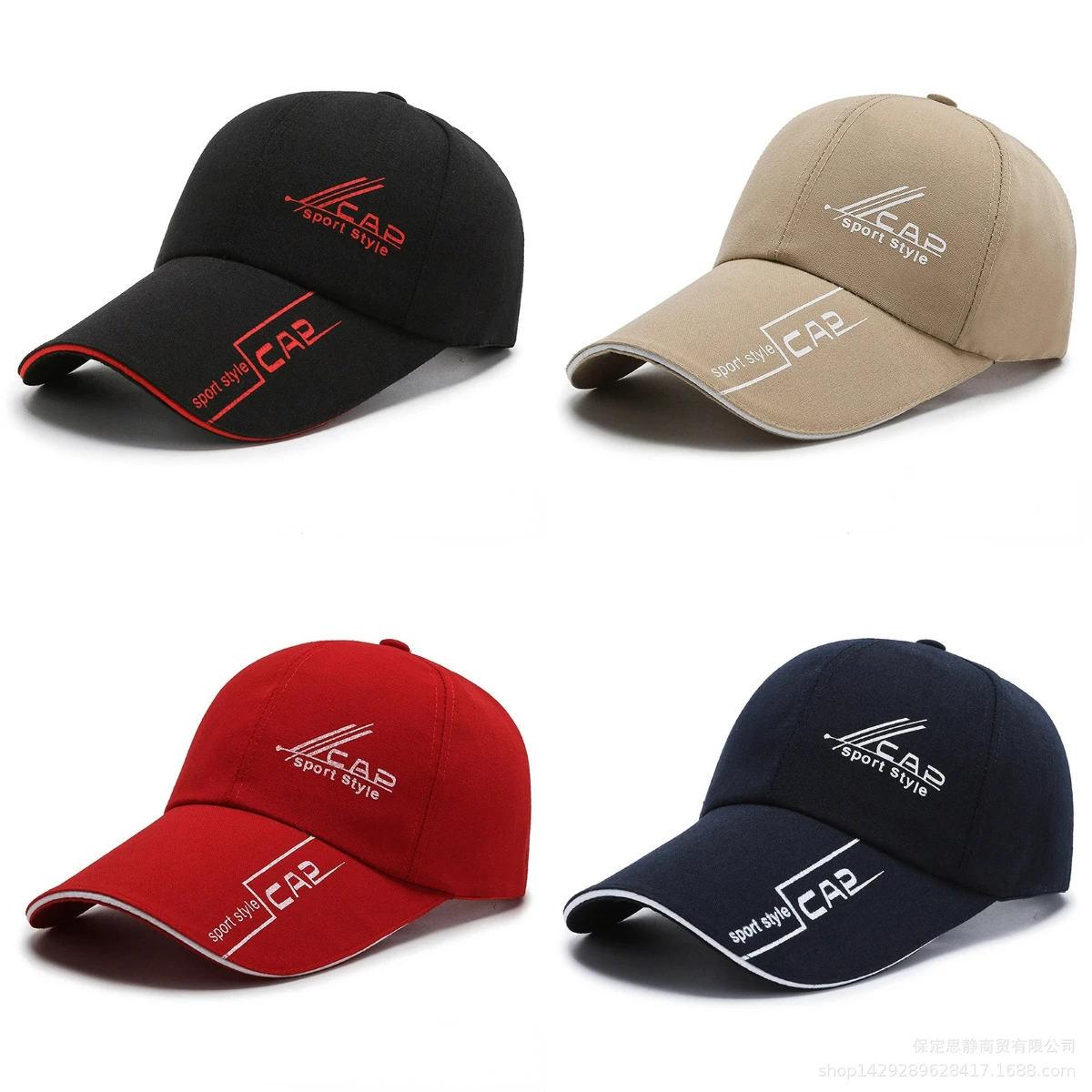Canvas Letter Printed Baseball Caps for Women Men Adjustable Summer Sun Unisex Outdoor Sports Dad Hat Fashionable Snapback Caps