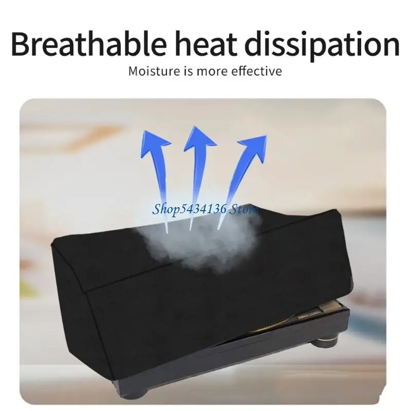 H7ED Vintages Phonograph Dust Covers Protective Oxfords Fabric Record Player Protectors