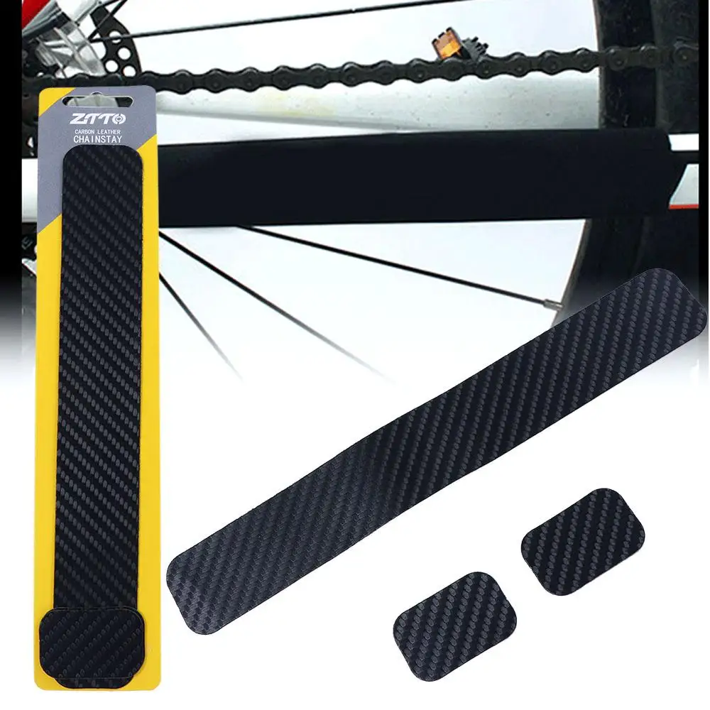 Bicycle Chain Protection Sticker MTB Bike Care Chain Sticker 22cm Anti-scratch Sheet Frame Protector Carbon Tape Film Tool