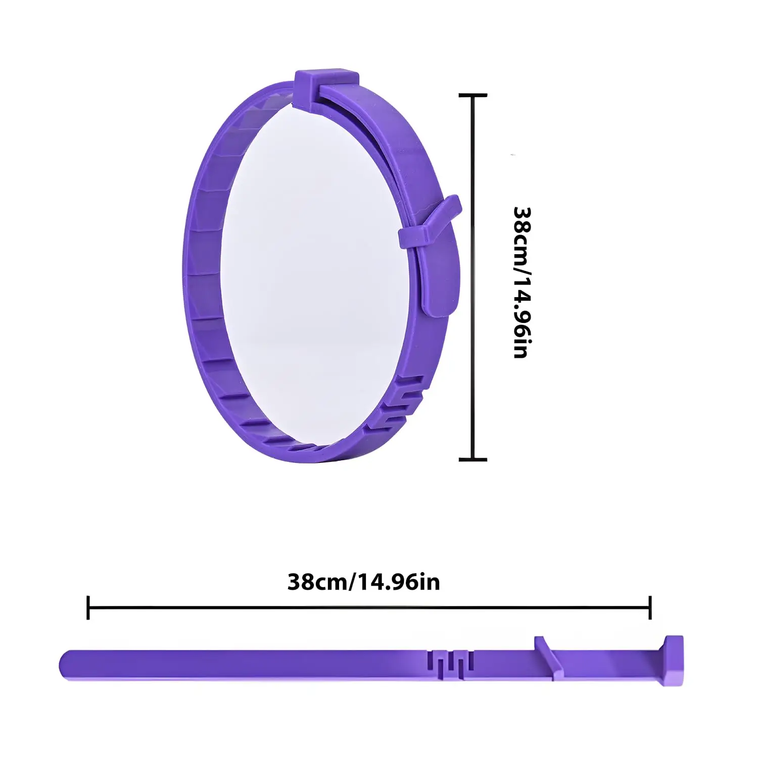 4 قطع من طوق تهدئة القطط - رائحة اللافندر، تخفيف فيرومون لمدة 60 يومًا للإجهاد/الخدش، قابل للتعديل للقطط (الزيارات النباتية/الطبيبية) #2