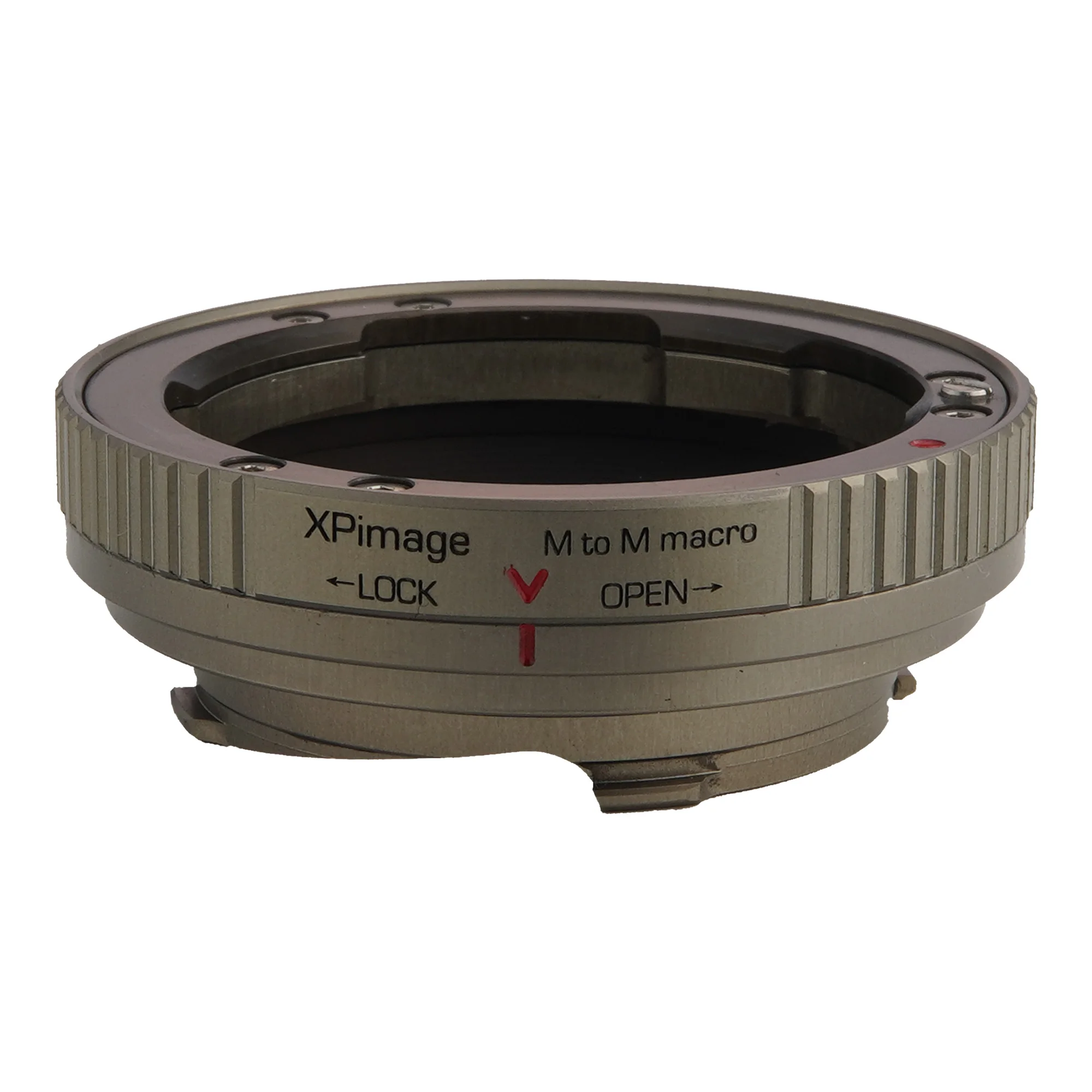 XPIMAGE M to M Lens Mount Adapter Ring Compatible with Leica M Lens for Leica M Camera with Macro Photography