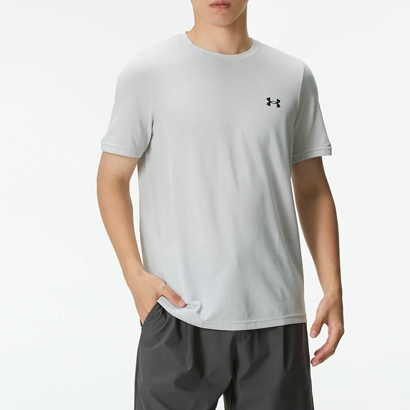 Underarmour Men's Tops, Sportswear, Fashionable Running, Fitness Training, Casual and Comfortable Short-Sleeved T-Shirts 382801-100