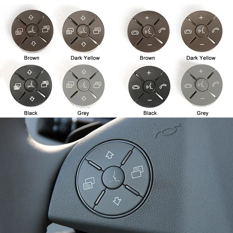 

Car Multi-function Steering Wheel Push Switch Buttons For Mercedes Benz ML GL-Class W164 R-Class W251 1648700558
