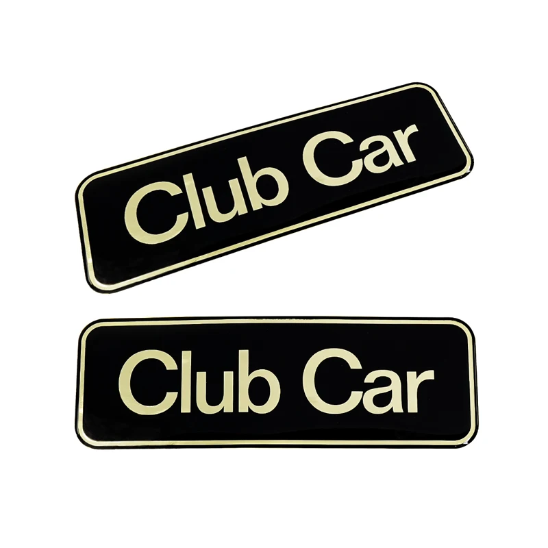 CIUBCAR Tempo logo Golf Cart Club in gold